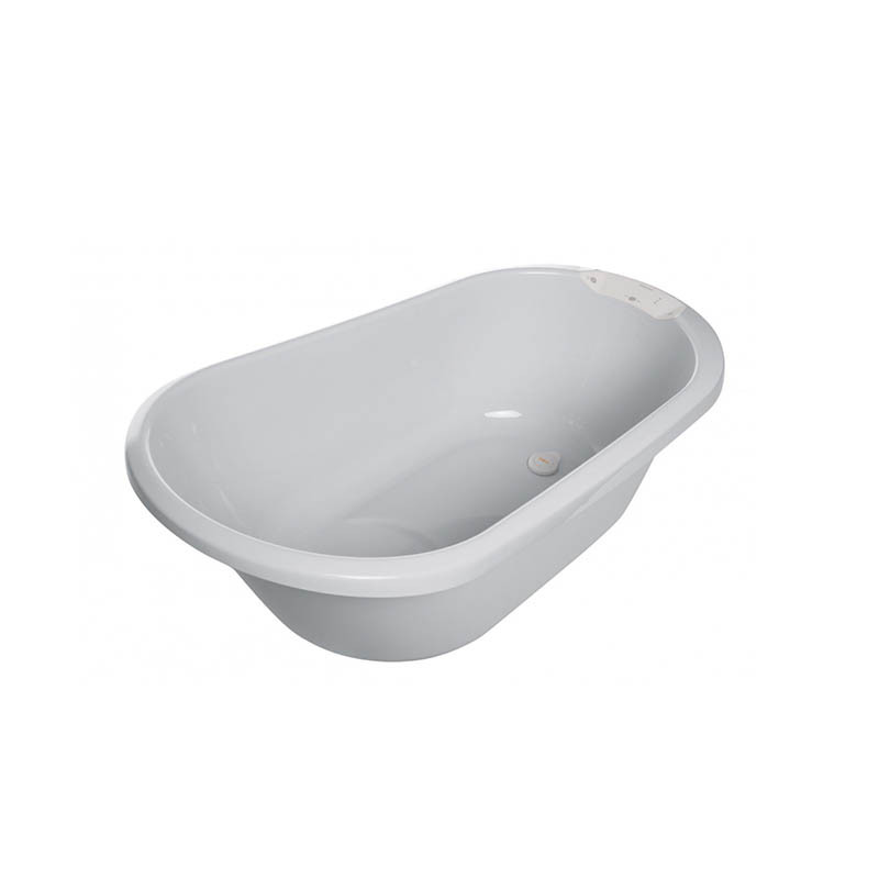 bebe jou bañera sense LED en color gris claro