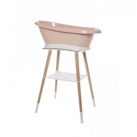 bebe jou bañera sense LED en color mellow rose