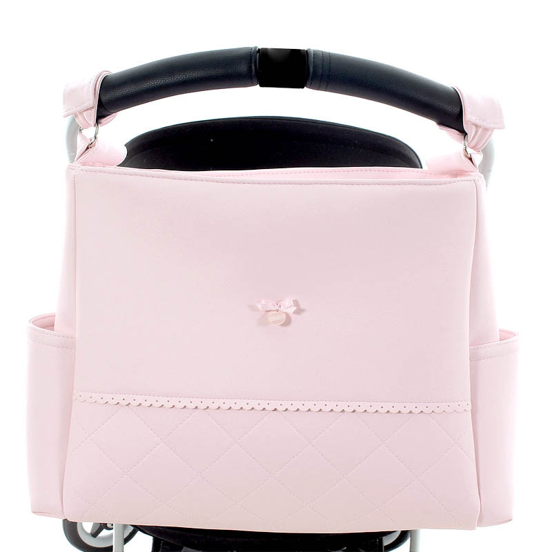 BOLSO MATERNAL SILLA UZTURRE POL 3902 rosa