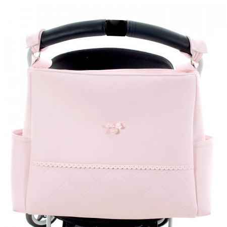 BOLSO MATERNAL SILLA UZTURRE POL 3902 rosa