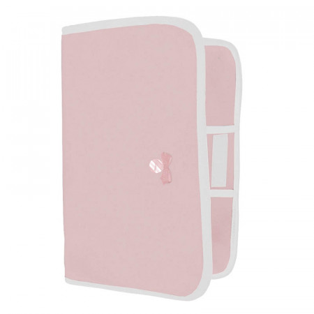 portadocumentos pol 3300 de Uzturre en color rosa empolvado