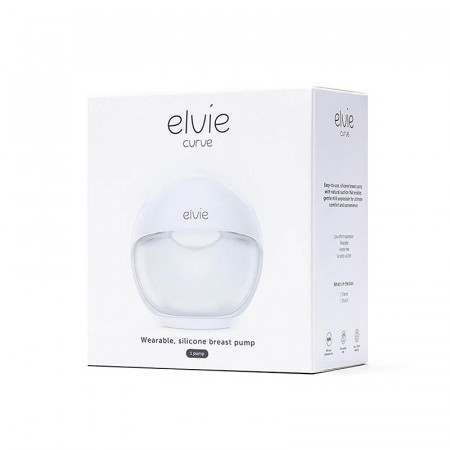 elvie curve sacaleches de silicona manual