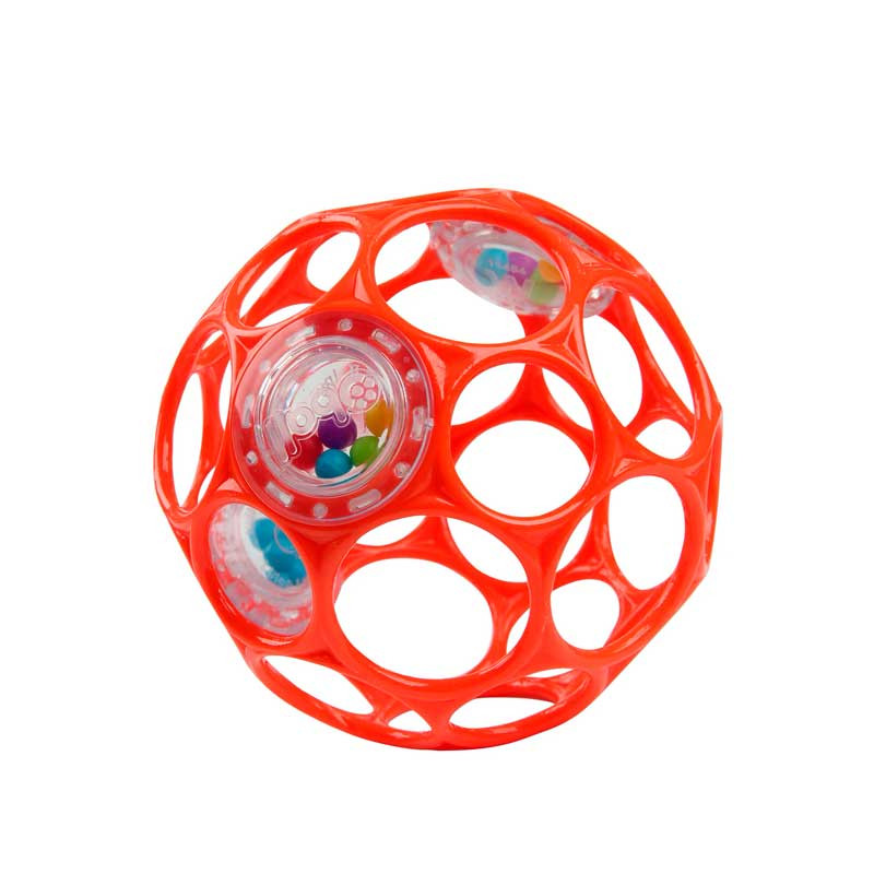 Pelota sonajero oball naranaja