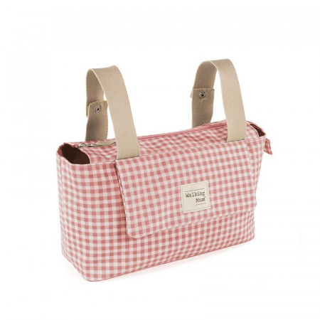 Bolso organizador de la colección I love vichy de Walking Mum, para llevar todo lo que necesites durante el paseo de tu bebé.