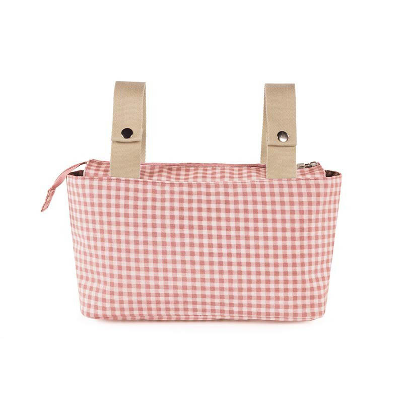 Bolso organizador de la colección I love vichy de Walking Mum, es muy ligero además de ser resistente y espacioso.