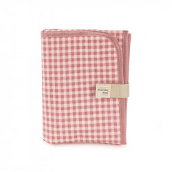 Cambiador de la colección I love vichy de Walking Mum en color rosa. 2