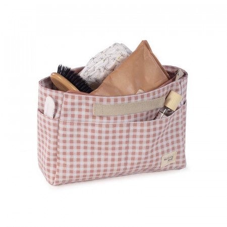 Neceser de la Colección I love vichy de Walking Mum, para llevar todos los productos de aseo de tu bebé al salir de casa.