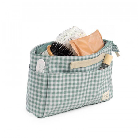 Neceser de la Colección I love vichy de Walking Mum, para llevar todos los productos de aseo de tu bebé al salir de casa.