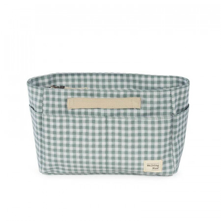 Neceser de la Colección I love vichy de Walking Mum, diseño simple y cómodo de forma rectangular.