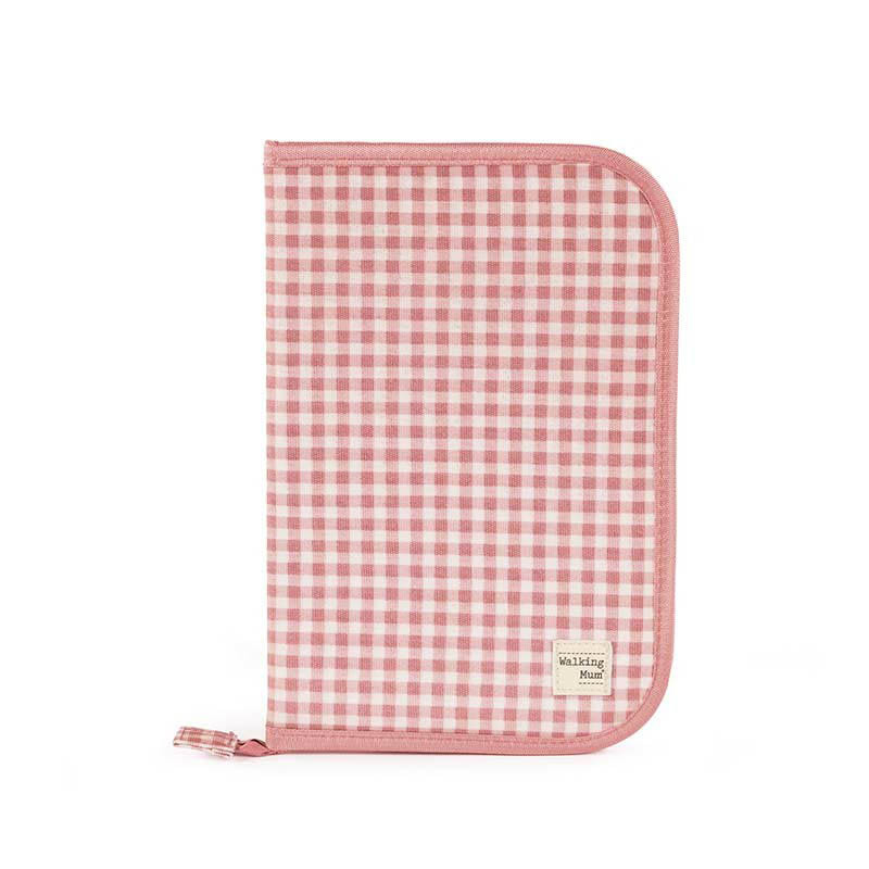 walking mum i love vichy portadocumentos en color rosa