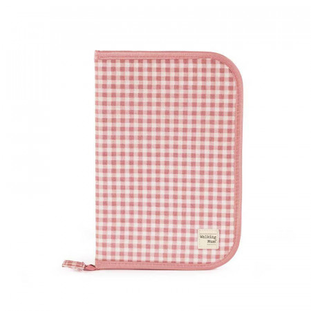 walking mum i love vichy portadocumentos en color rosa