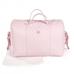 bolso de paseo María de pasito a pasito en color rosa 2