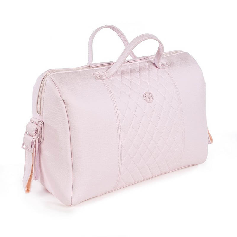 bolso de paseo María de pasito a pasito en color rosa