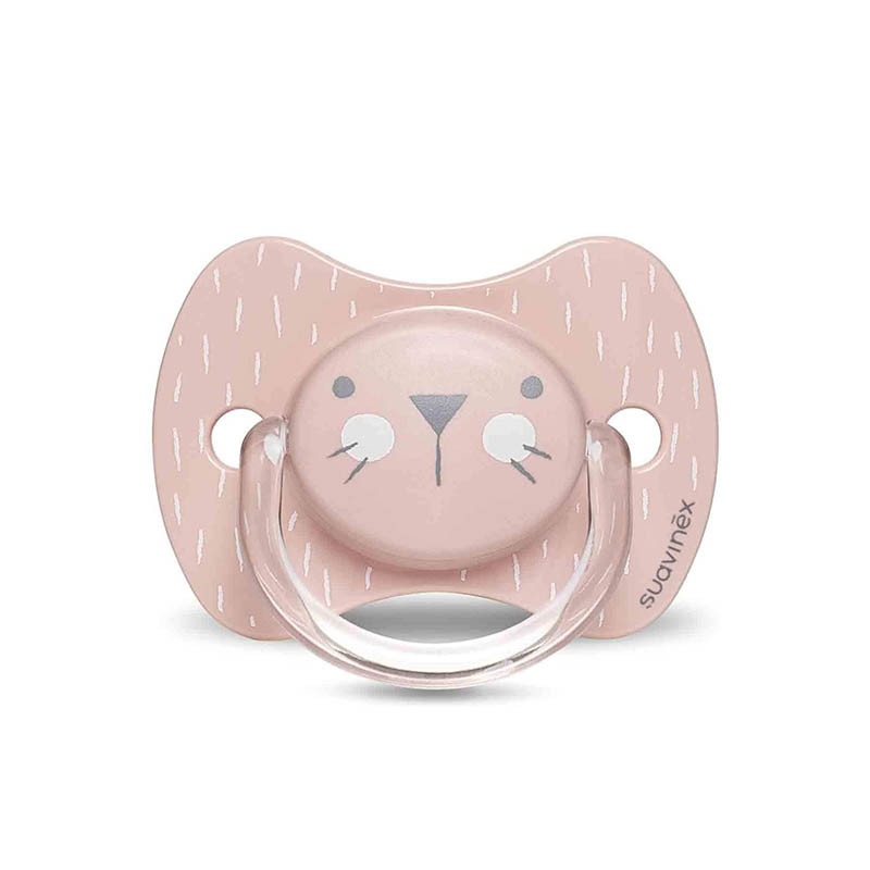 chupete colección hygge de suavinex en color rosa