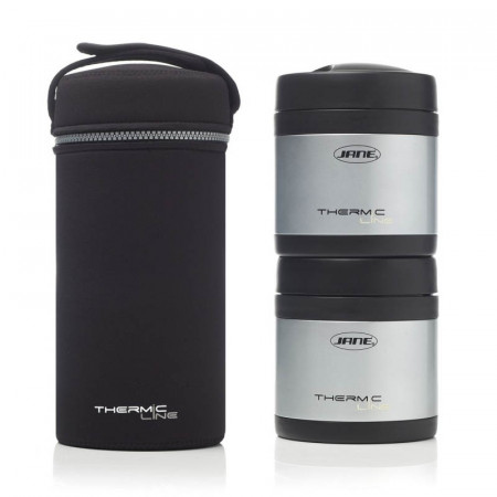 termos thermic line flask de jane con bolsa de transporte de neopreno