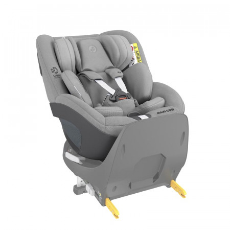 silla de coche pearl 360 de maxi cosi en el color authentic grey