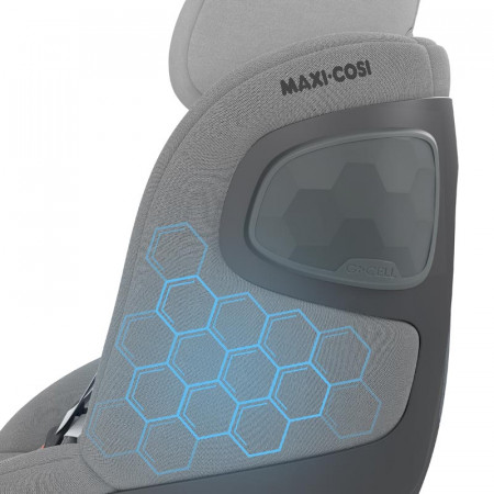 silla de coche pearl 360 de maxi cosi en el color authentic grey