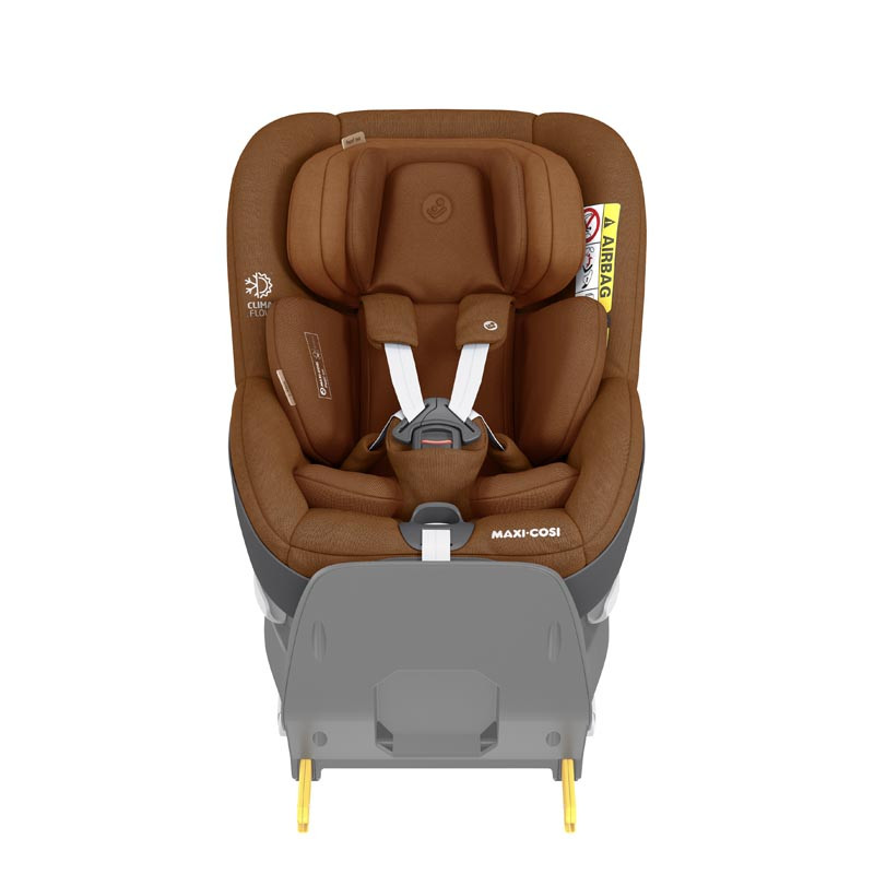 silla de coche pearl 360 de maxi cosi en el color authentic cognac