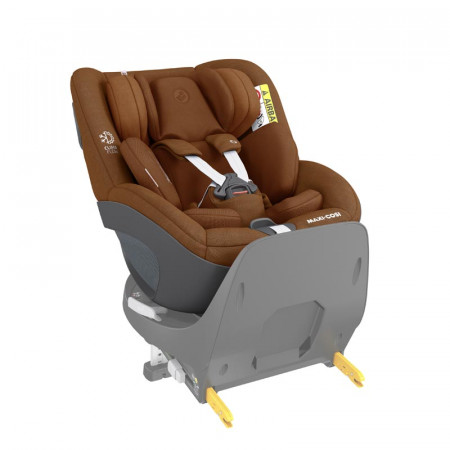 silla de coche pearl 360 de maxi cosi en el color authentic cognac