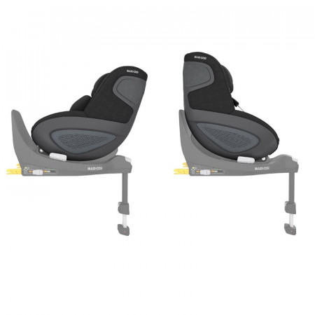 silla de coche pearl 360 de maxi cosi en el color authentic black