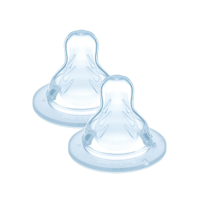 pack de dos tetinas número 3 de flujo rápido para biberon de mam