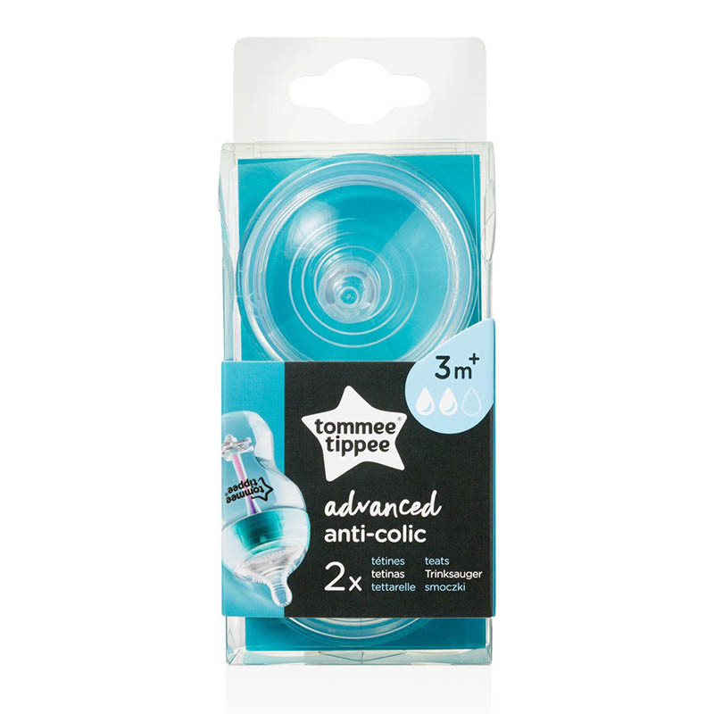 tetinas anticólico 3m+ de tommee tippee