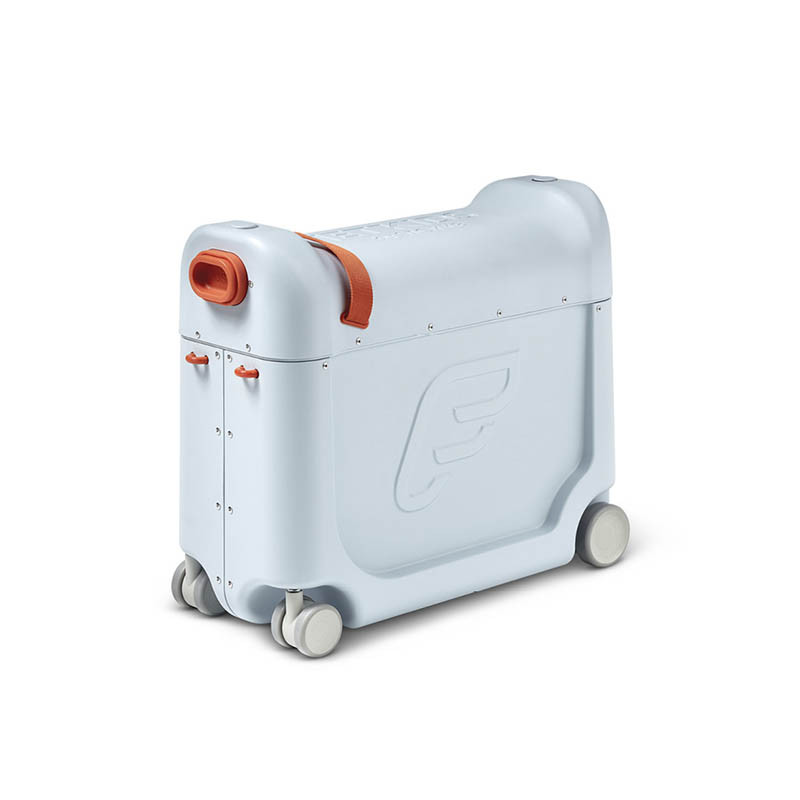 Maleta Jetkids Bedbox de Stokke en el color blue sky.