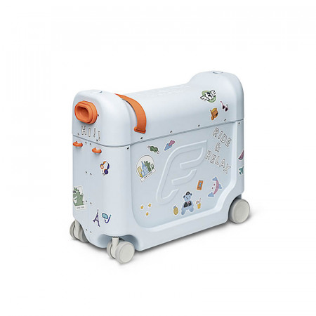 maleta jetkids bedbox de stokke en el color blue sky