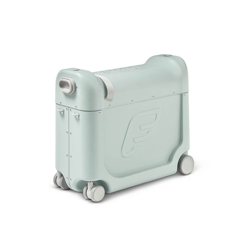 Maleta Jetkids Bedbox de Stokke en el color aurora green.