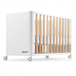cuna doco sleeping style de cotinfant con tejido bear gris 2