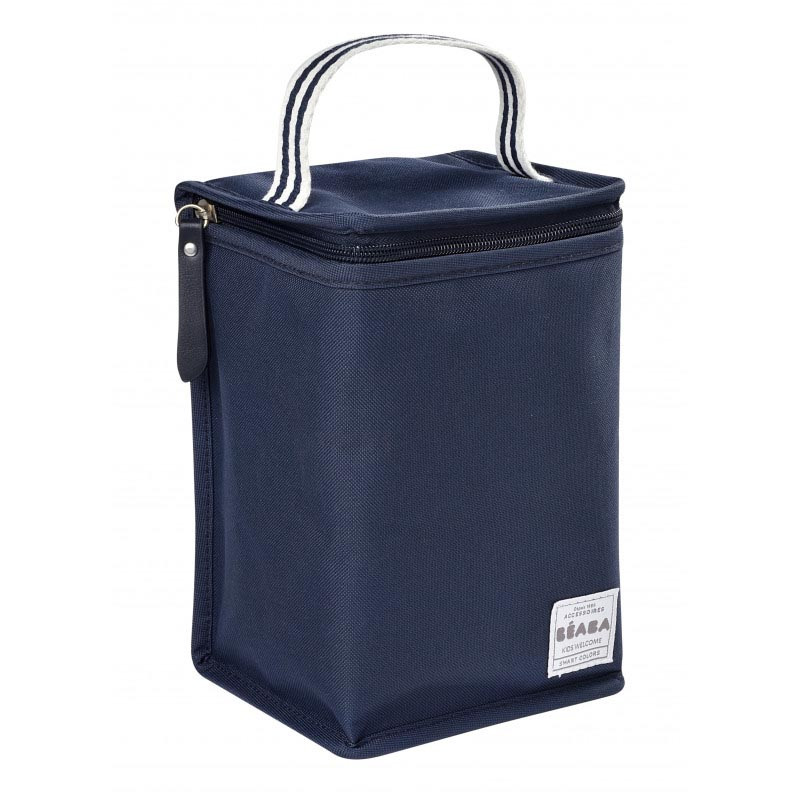 bolsa isotermica de beaba en el color azul marino
