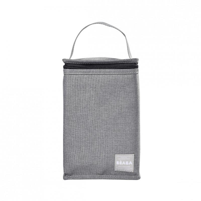 bolsa isotermica de beaba en el color gris chine
