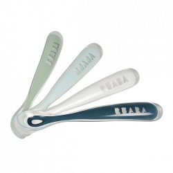 beaba pack de 4 cucharas silicona 2