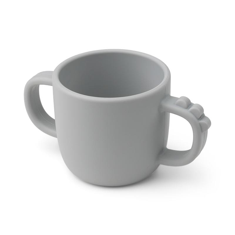 taza de silicona croco de done by deer en el color grey