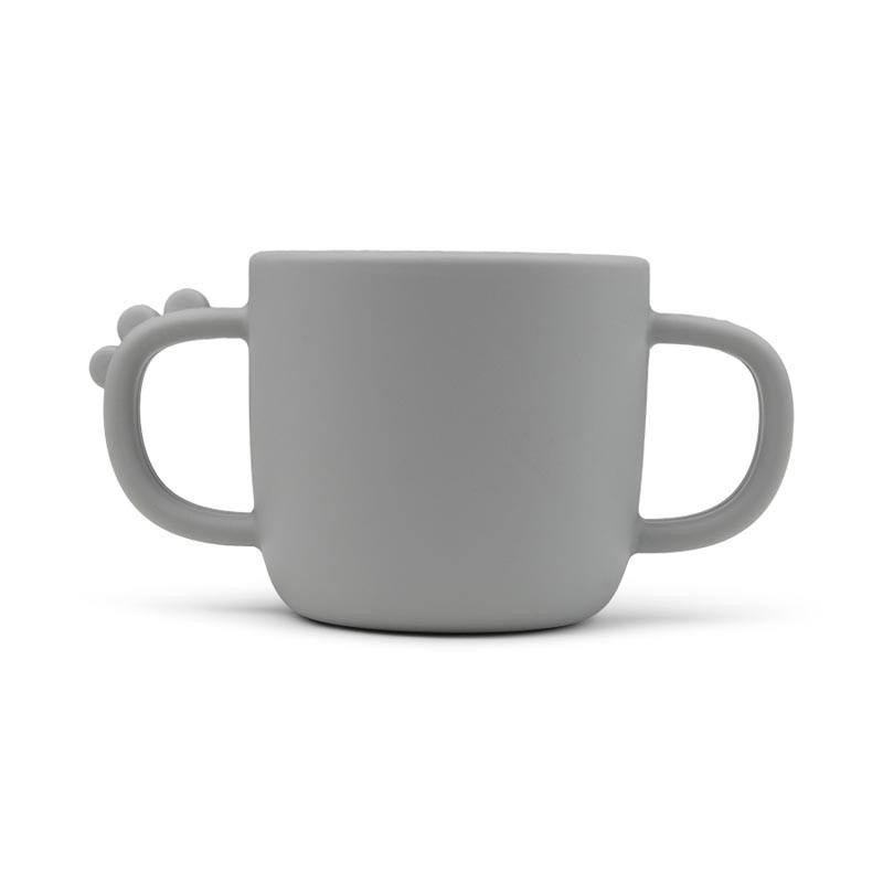 taza de silicona croco de done by deer en el color grey