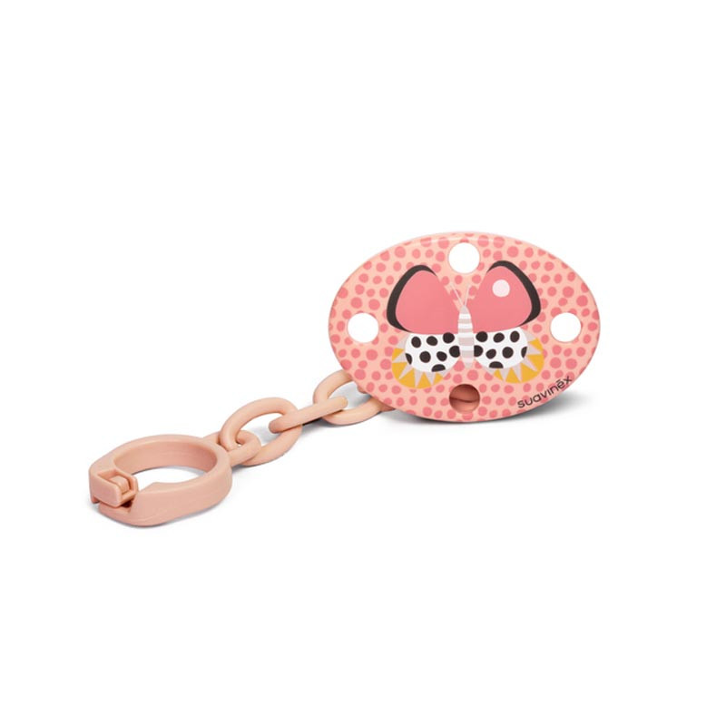 broche chupete mariposas