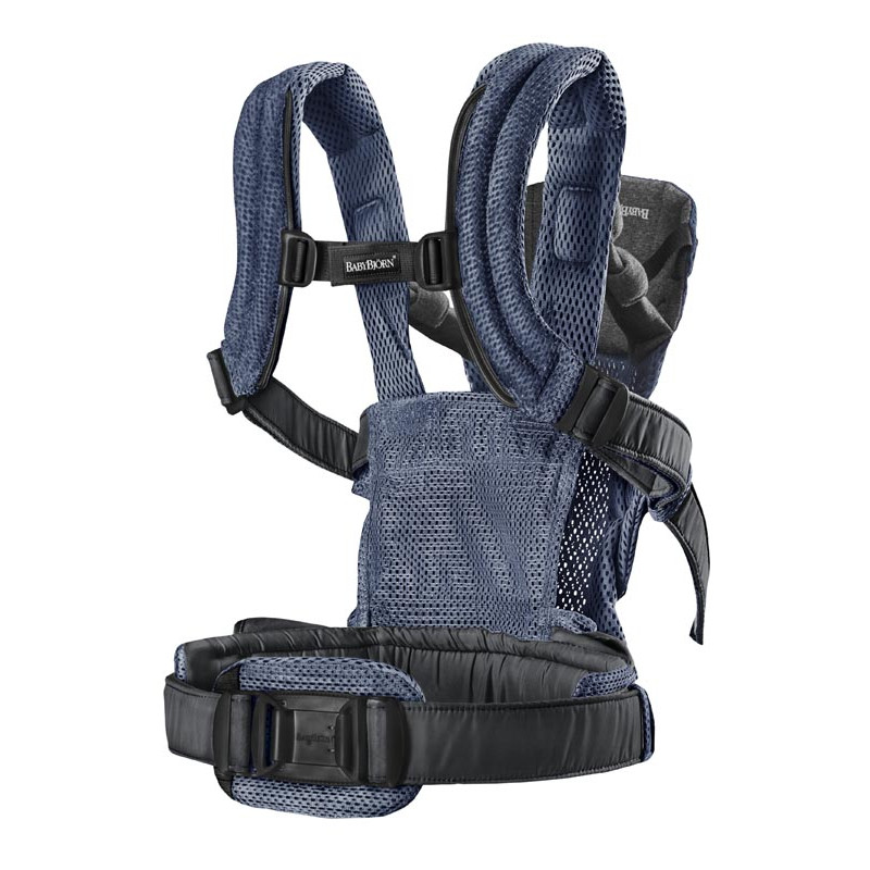 mochila portabebes harmony en el color navy blue