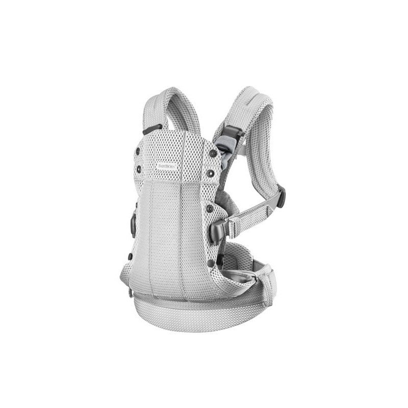 mochila portabebes harmony en el color plata