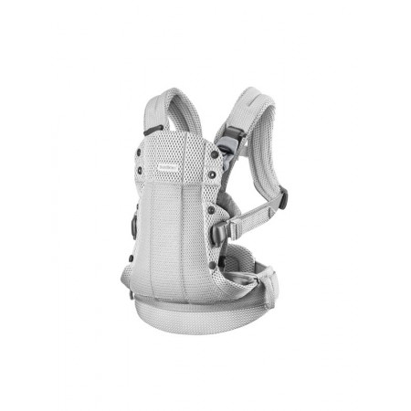 mochila portabebes harmony en el color plata