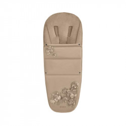 saco para silla de paseo de la colección simply flowers de cybex en el color pale blush 2