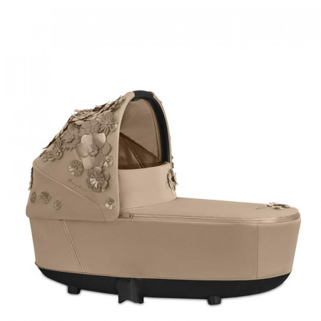 cochecito epriam de la colección simply flowers de cybex en el color nude beige