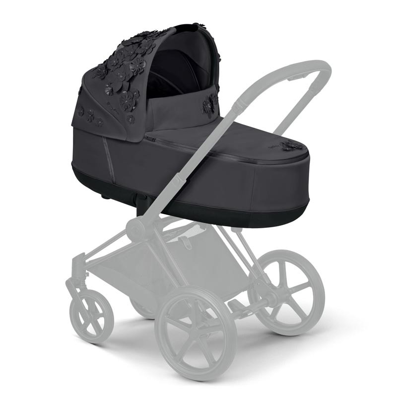 cochecito epriam de la colección simply flowers de cybex en el color dream grey