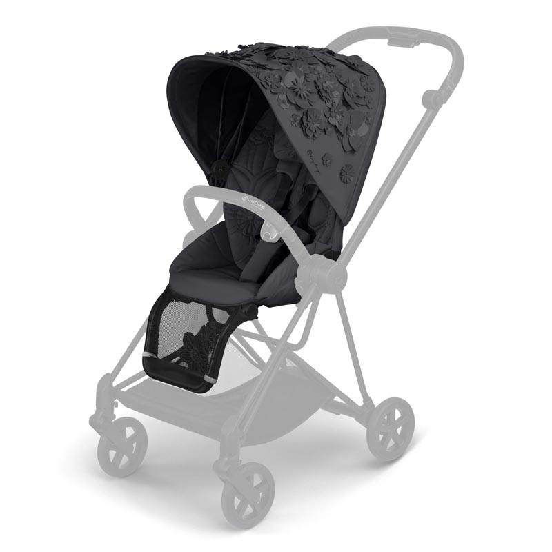 silla de paseo mios de la colección simply flowers de cybex en el color dream grey