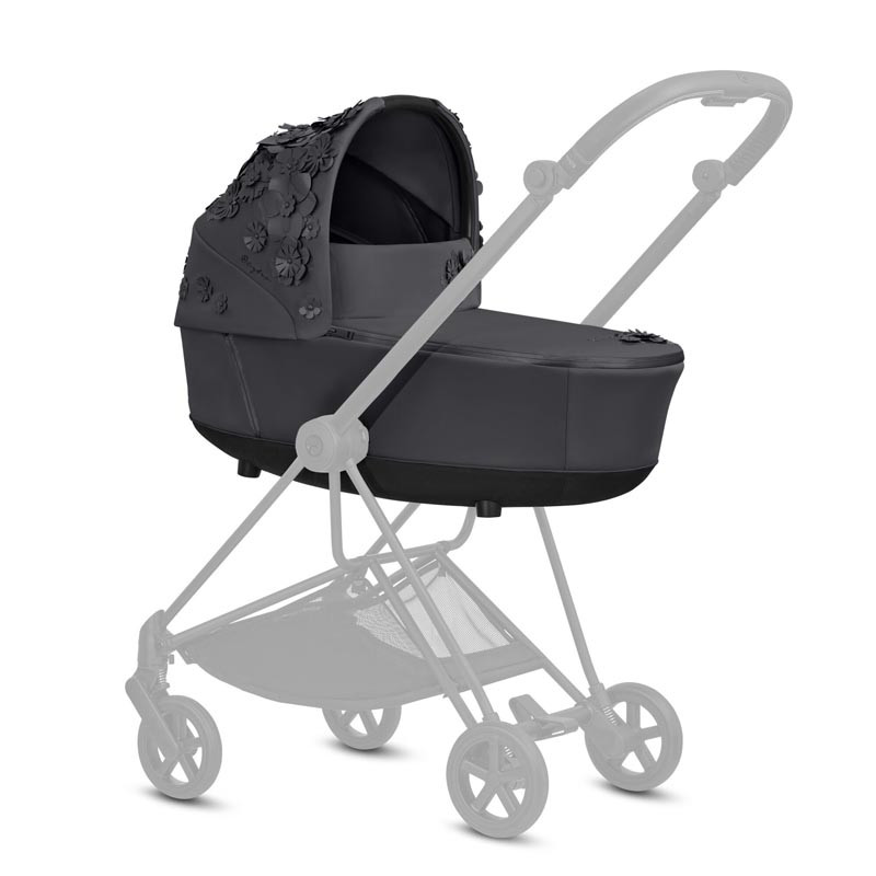 cochecito mios de la colección simply flowers de cybex en el color dream grey