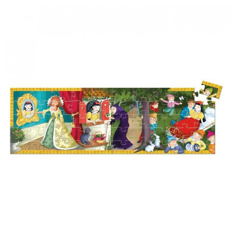 Puzzle silueta Blancanieves de Djeco, 50 piezas.