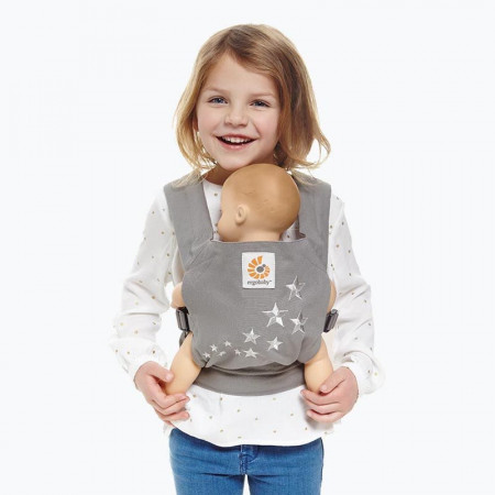 mochila portamuñecas galaxy grey
