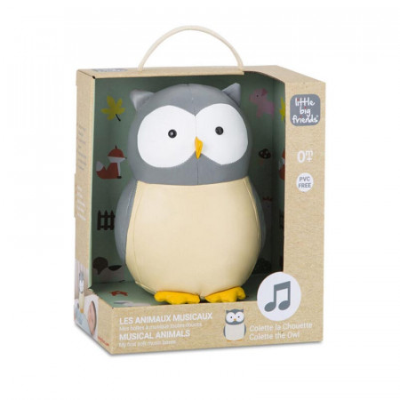 animales musicales de little big friends en el modelo buho