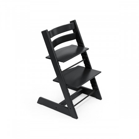 pack de trona tripp trapp de stokke con newborn set en color negro