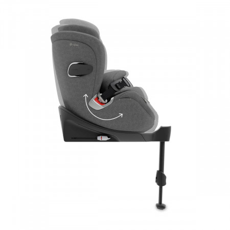 Cybex Anoris T i-size silla de coche para bebés de 76-115 cm con airbag ofrece una posición para que tu bebé viaje dormido.
