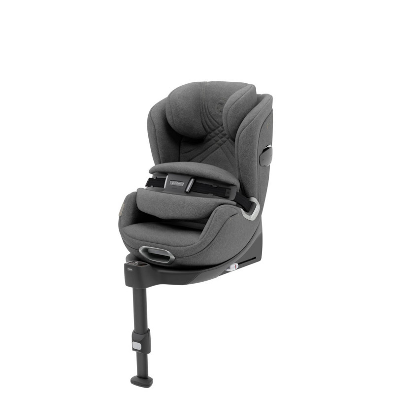 Cybex Anoris T i-size silla de coche para bebés de 76-115 cm con airbag en color soho grey, gris.
